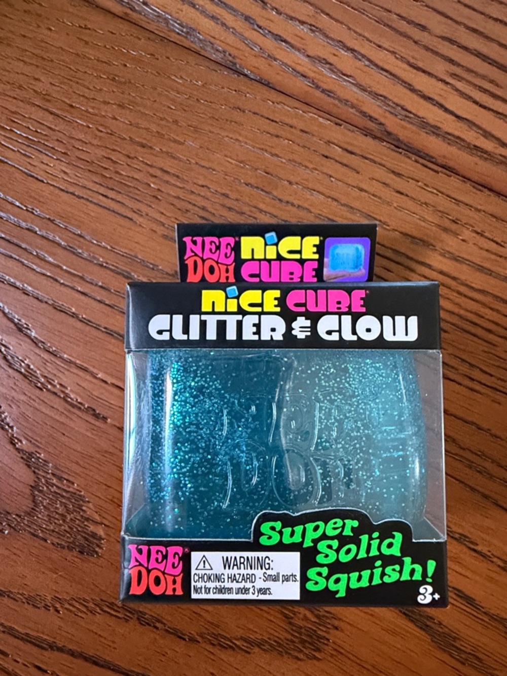 Nee Doh Nice Cube Glitter & Glow